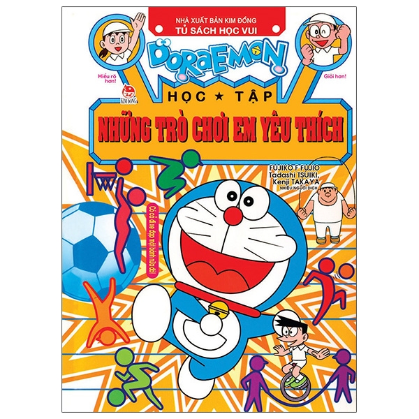 doraemon học tập - những trò chơi em yêu thích (tái bản 2021)