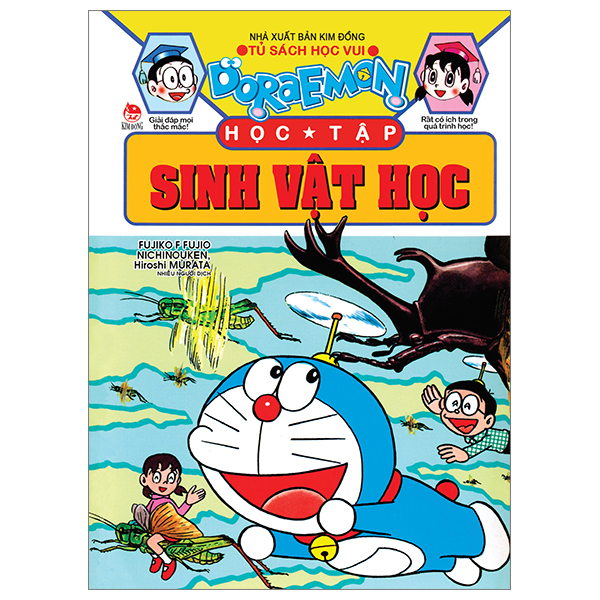 doraemon học tập - sinh vật học (tái bản 2024)