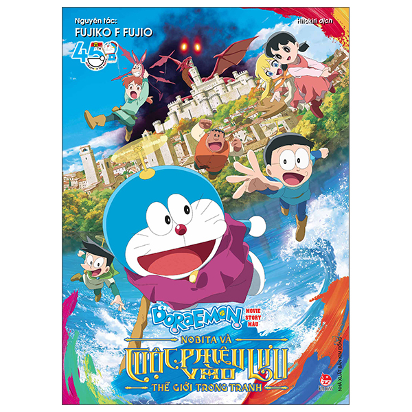 Doraemon - Movie Story Mau - Nobita Va Cuoc Phieu Luu Vao The Gioi Trong Tranh