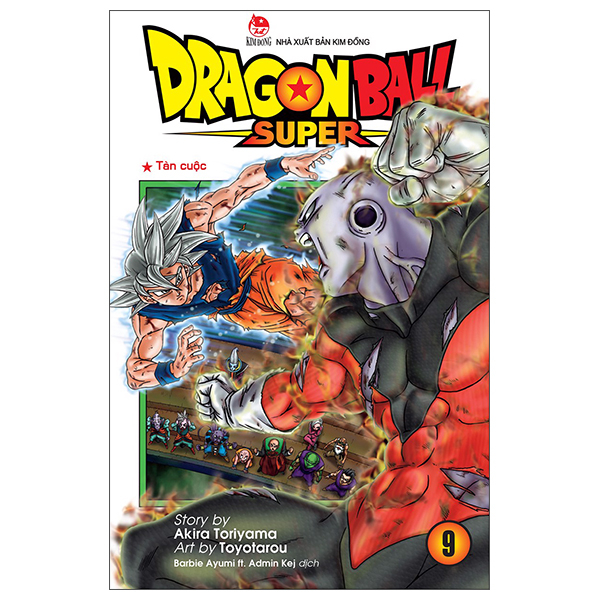 dragon ball super - tập 9 - tàn cuộc (tái bản 2025)