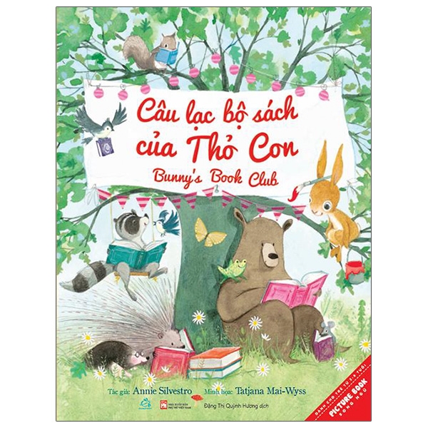 Ehon - Câu Lạc Bộ Sách Của Thỏ Con - Bunny’S Book Club (Từ 3 - 8 Tuổi)