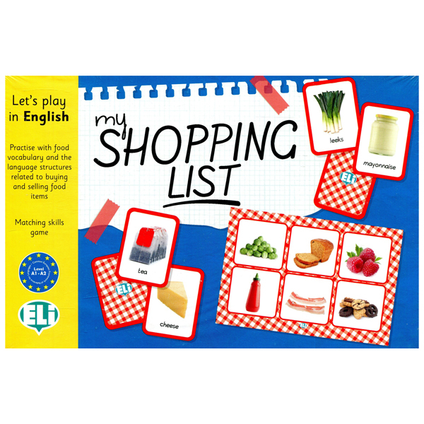 eli language games - my shopping list