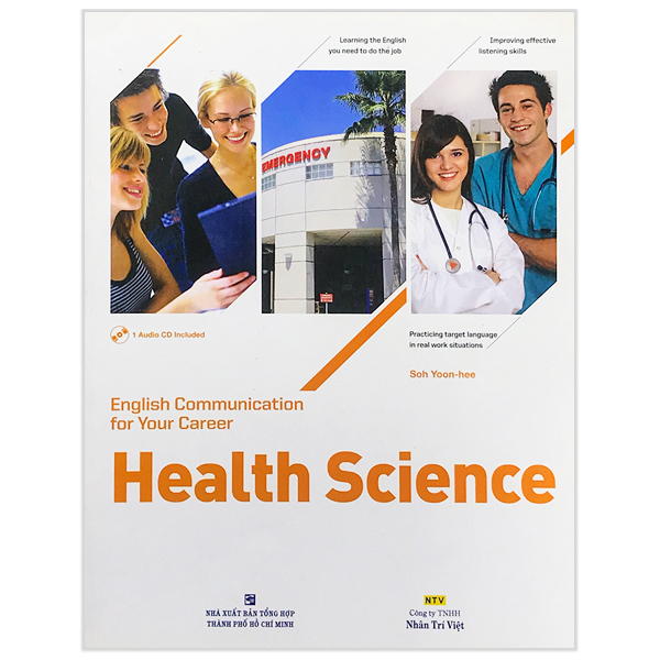 english communication for your career health science (kèm cd)