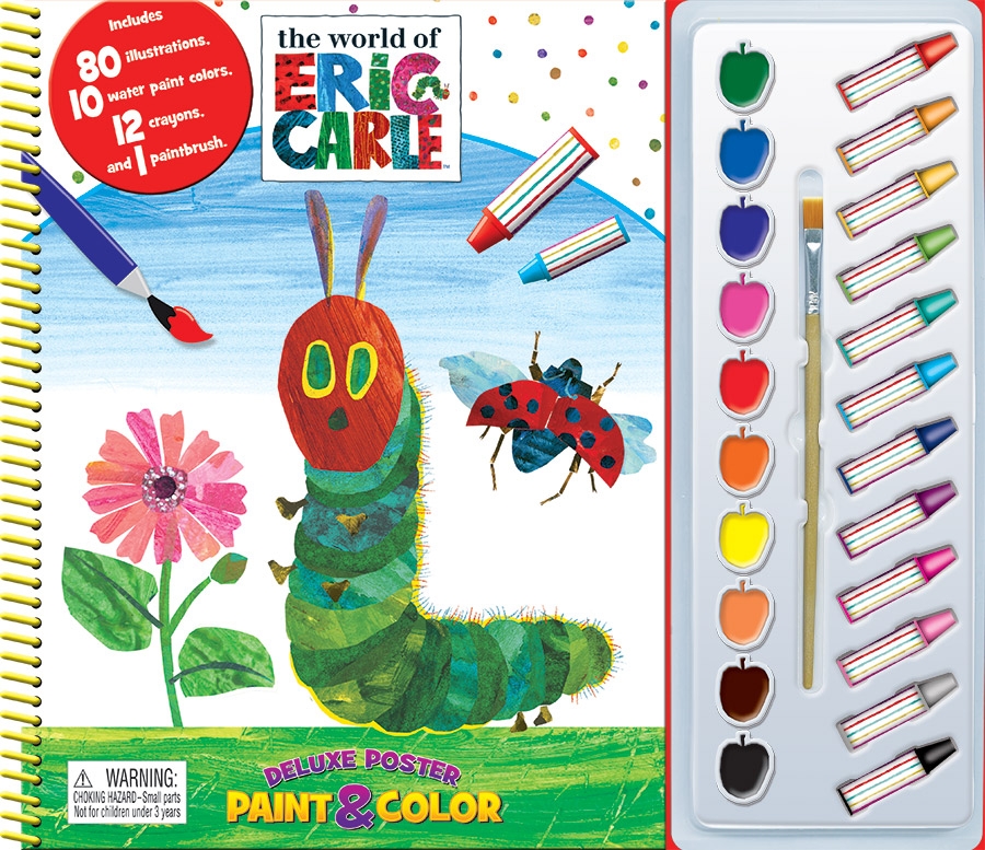 erice carle deluxe paint - crayon assort