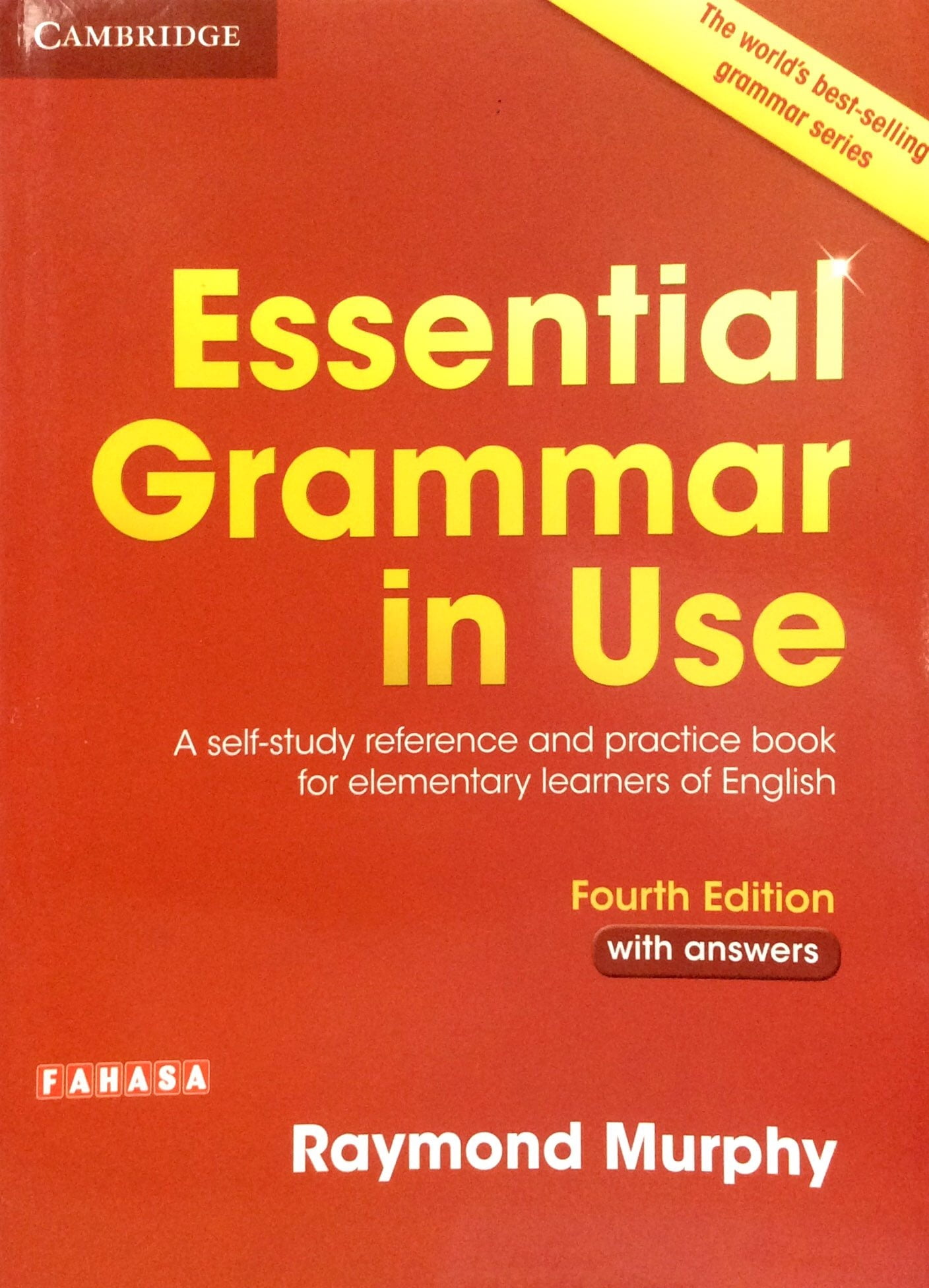 essential grammar in use book with answers fahasa reprint edition: a self-study reference and practice book for elementary learners of english