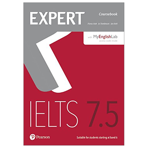 expert ielts 7.5 coursebook with online audio and myenglishlab pin pack