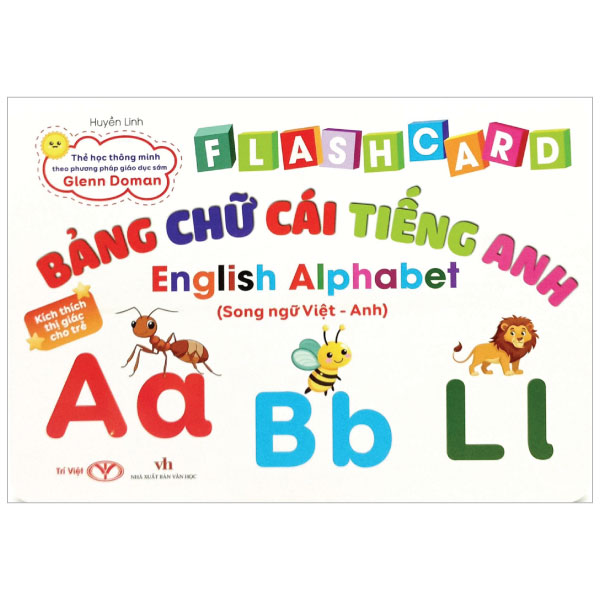 flashcard bảng chữ cái tiếng anh - english alphabet