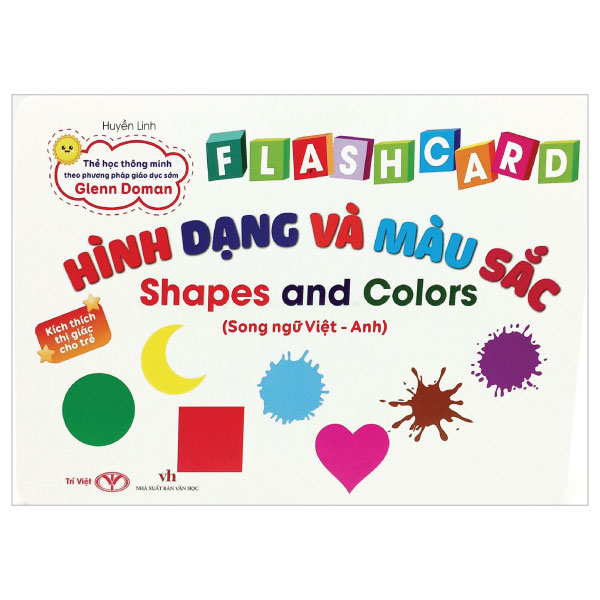 flashcard hình dạng và màu sắc - shapes and colors