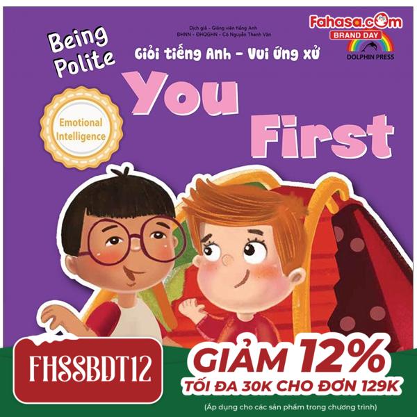 giỏi tiếng anh - vui ứng xử - being polite - you first