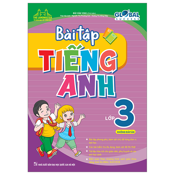 global success - bài tập tiếng anh lớp 3 (không đáp án)