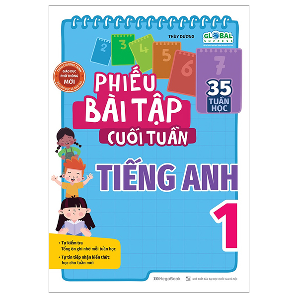 global success - phiếu bài tập cuối tuần tiếng anh 1 (35 tuần học)