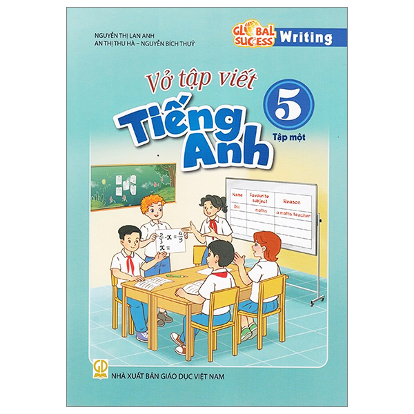 global success - vở tập viết tiếng anh 5 - tập 1