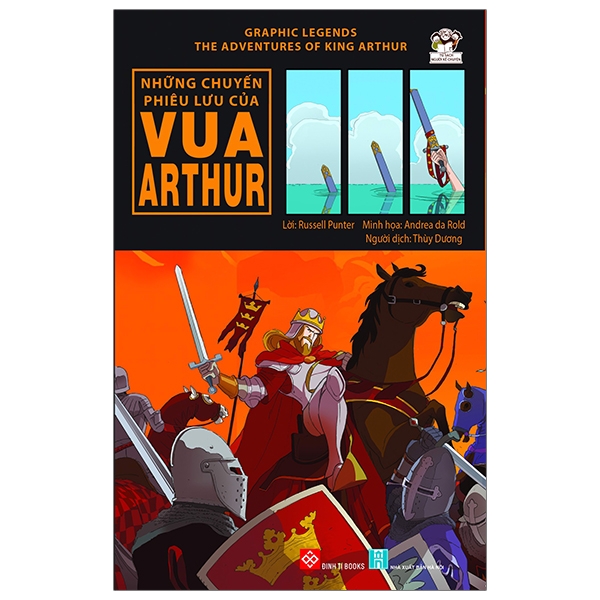 graphic legends - the adventures of king arthur - những chuyến phiêu lưu của vua arthur