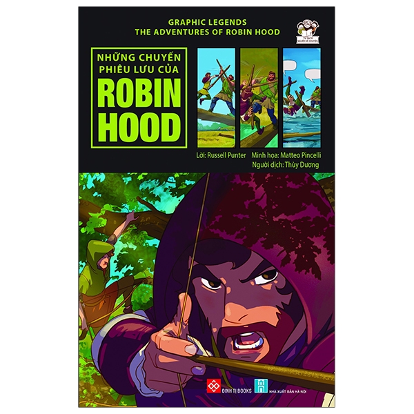 graphic legends - the adventures of robin hood - những chuyến phiêu lưu của robin hood