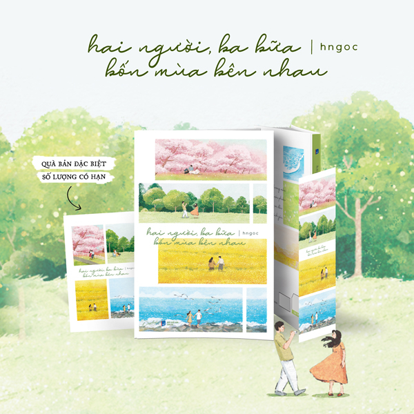 Hai Nguoi, Ba Bua, Bon Mua Ben Nhau - Ban Dac Biet - Tang Kem Bookmark + Postcard