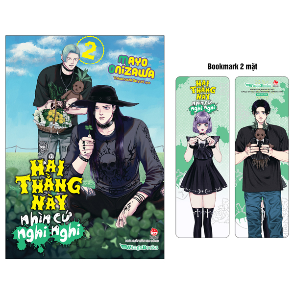 hai thằng này nhìn cứ nghi nghi - tập 2 - tặng kèm bookmark 2 mặt