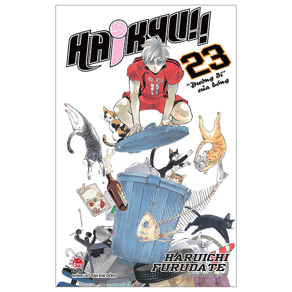 haikyu!! - tập 23 - "đường đi" của bóng (tái bản 2024)