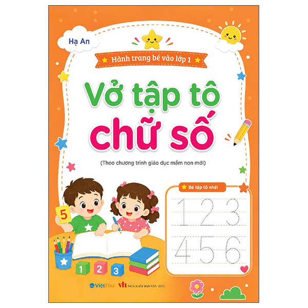Hành Trang Bé Vào Lớp 1 - Vở Tập Tô Chữ Số