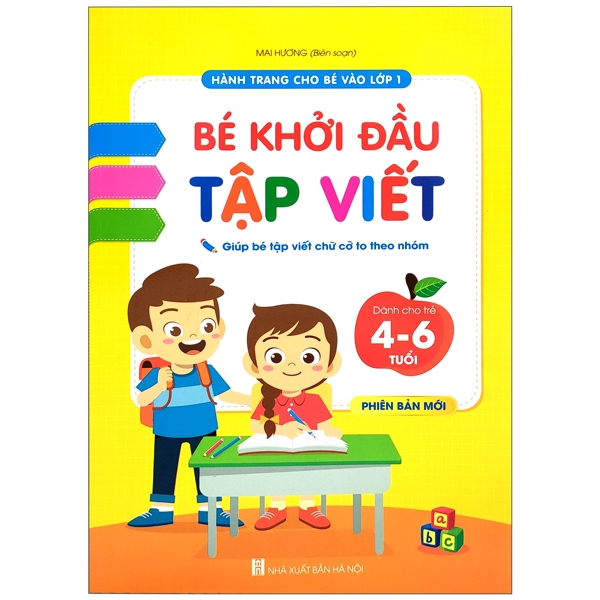 hành trang cho bé vào lớp 1 - bé khởi đầu tập viết