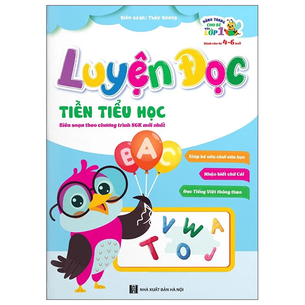 hành trang cho bé vào lớp 1 - luyện đọc tiền tiểu học