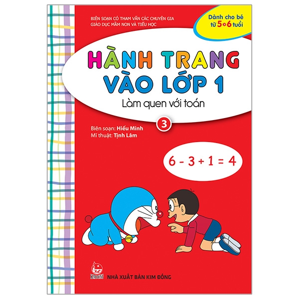 hành trang vào lớp 1 - làm quen với toán - tập 3 (tái bản 2024)