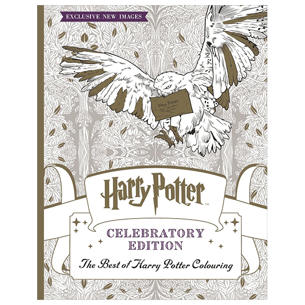 harry potter colouring book (celebratory edition)