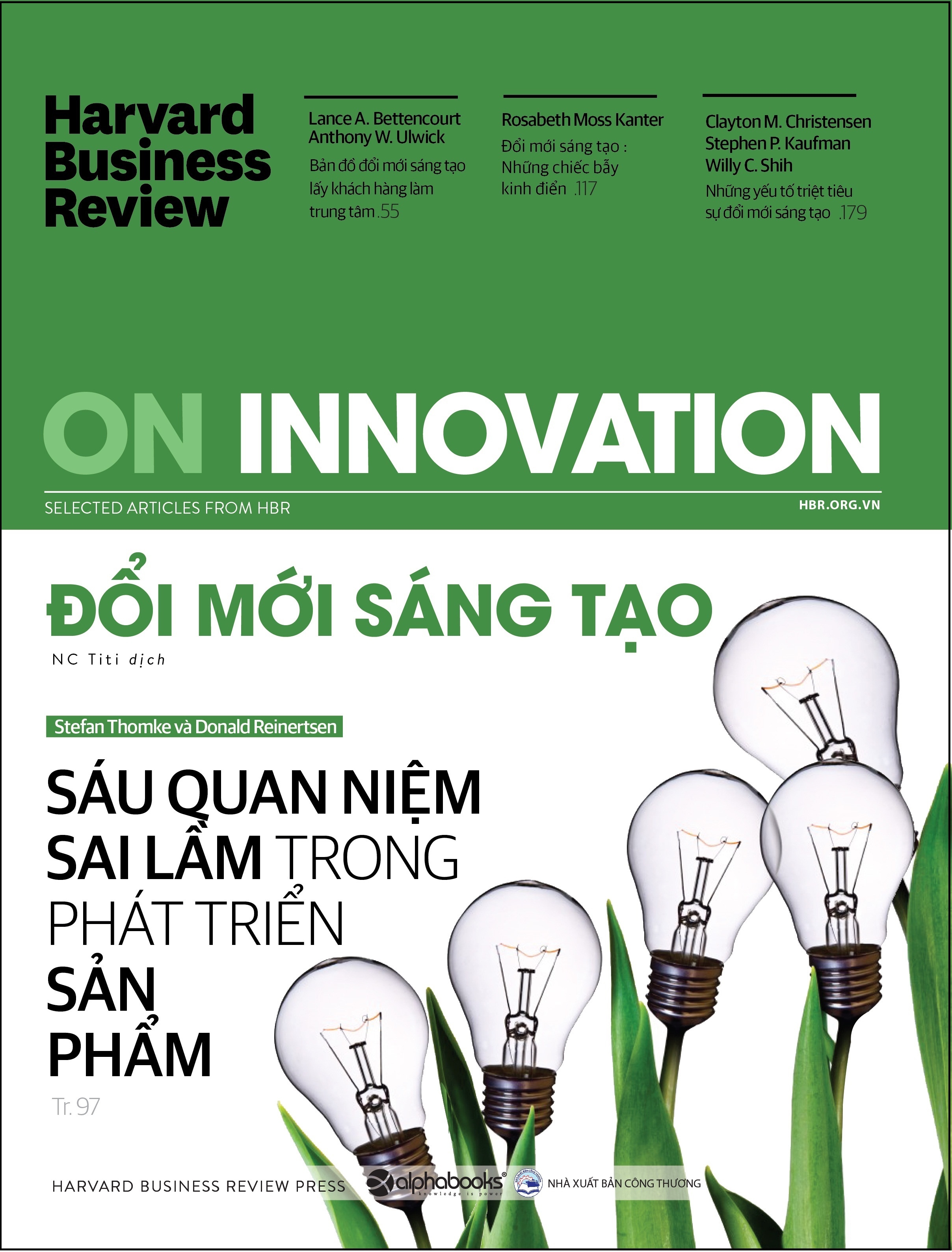 hbr - on innovation - đổi mới sáng tạo