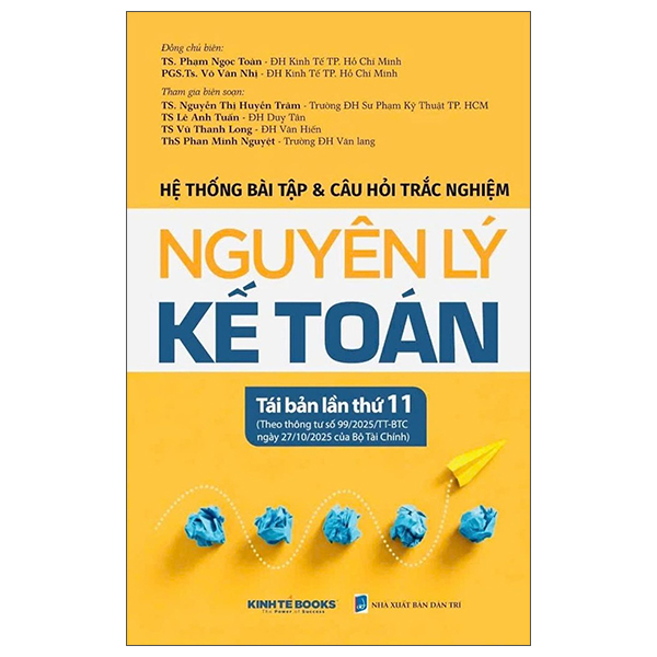 Hệ Thống Bài Tập Và Câu Hỏi Trắc Nghiệm - Nguyên Lý Kế Toán