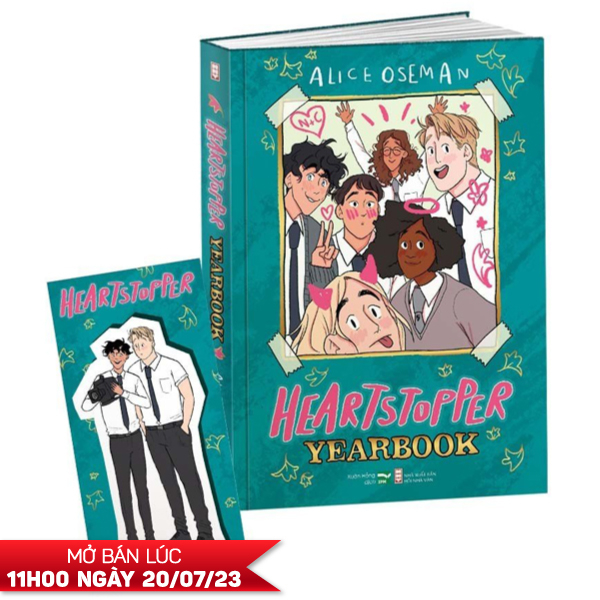 heartstopper yearbook - tặng kèm bookmark