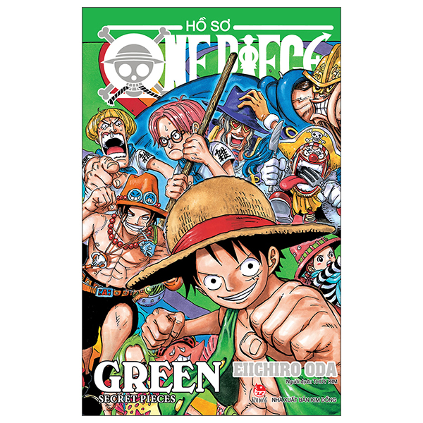 hồ sơ one piece - green secret pieces (tái bản 2022)