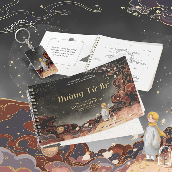 Hoang Tu Be - Phien Ban To Mau Van Hoa Viet Nam - Ban Dac Biet - Tang Kem Moc Khoa Hoang Tu Be