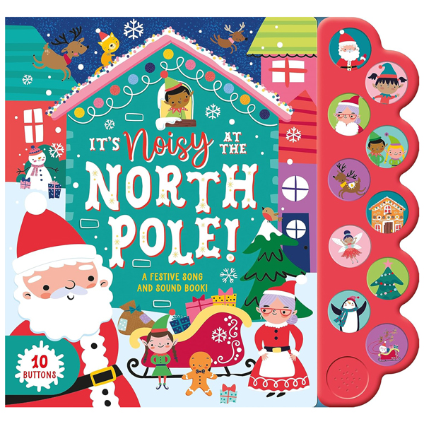 it's noisy at the north pole