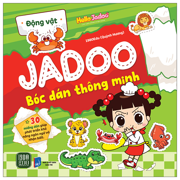 Jadoo Bóc Dán Thông Minh - Động Vật