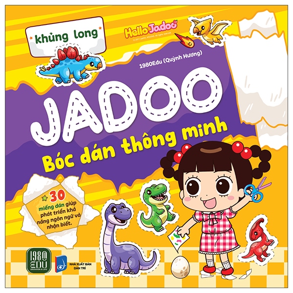Jadoo Bóc Dán Thông Minh - Khủng Long