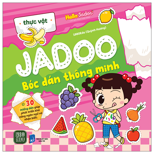 Jadoo Bóc Dán Thông Minh - Thực Vật