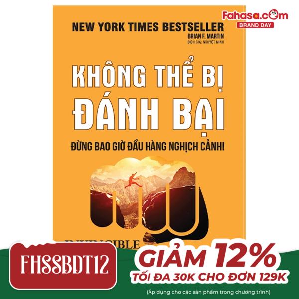 không thể bị đánh bại - đừng bao giờ đầu hàng nghịch cảnh