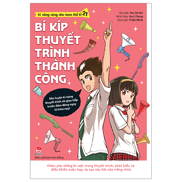 kĩ năng vàng cho teen thế kỉ 21 - bí kíp thuyết trình thành công (tái bản 2024)