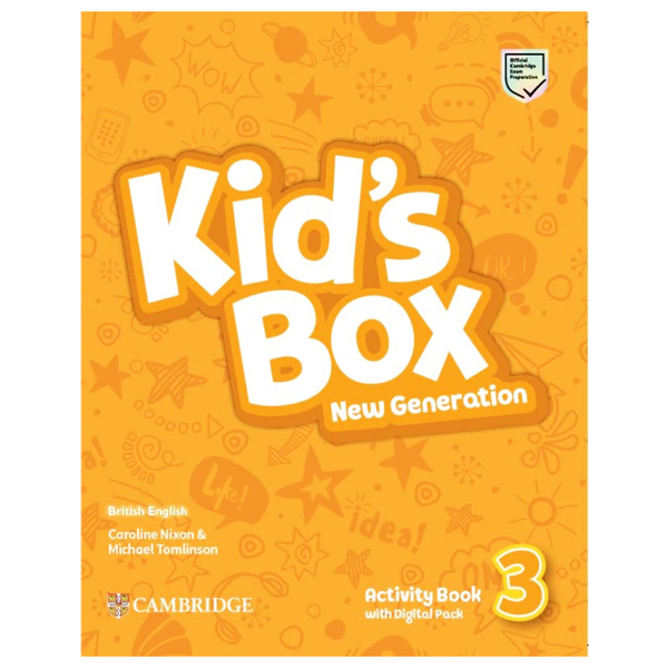 kid's box new generation level 3 - activity book with digital pack british english