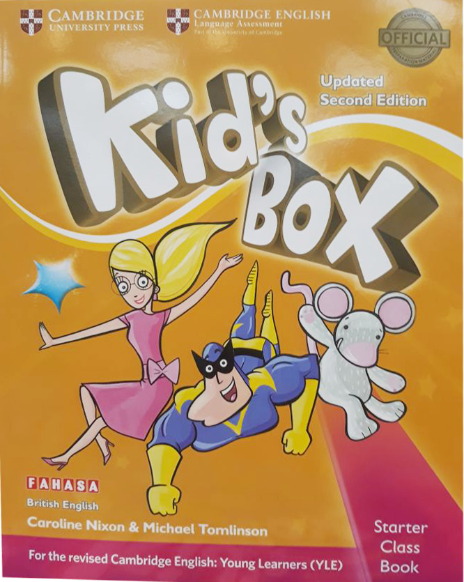 kid's box second edition class book with cd-rom starters