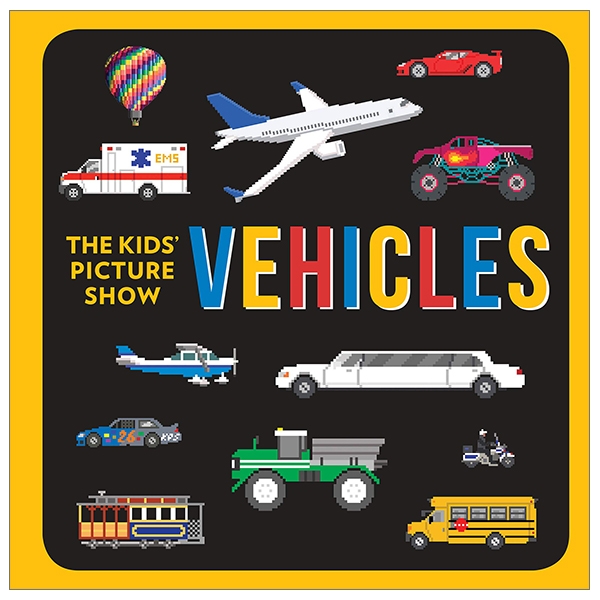 kids' picture show: vehicles