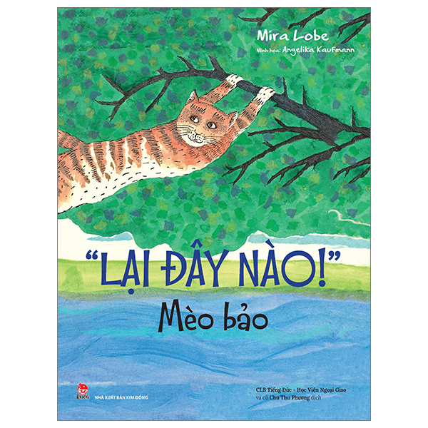 "lại đây nào!" - mèo bảo