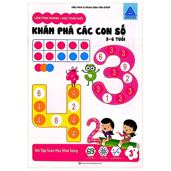Lam Tinh Nhanh - Hoc Toan Gioi - Kham Pha Cac Con So 3-6 Tuoi - Bai Tap Toan Hoc Khai Sang