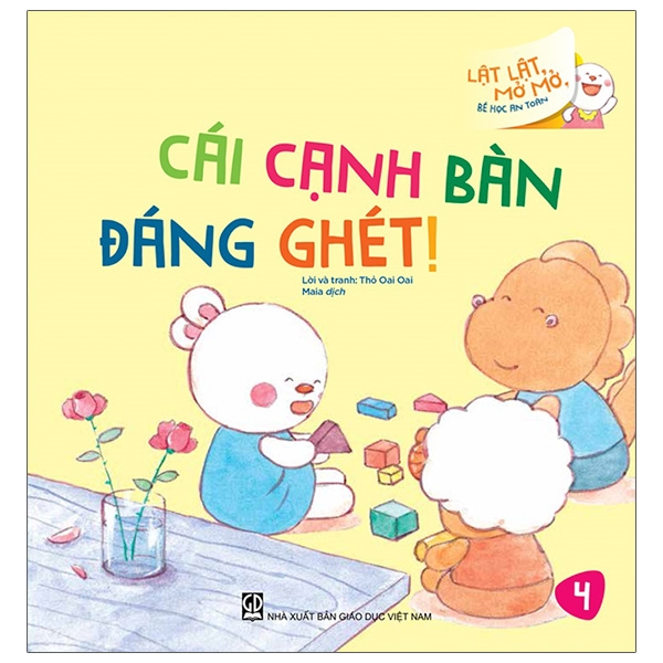 lật lật, mở mở, bé học an toàn - cái cạnh bàn đáng ghét