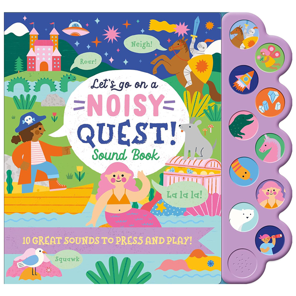 let's go on a noisy quest! (sound book)