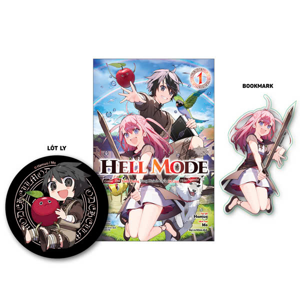 [Light Novel] Hell Mode - Game Thu Xuat Chung Tung Hoanh Chon Di Gioi Hon Nguyen - Tap 1 - Tang Kem Bookmark + Lot Ly