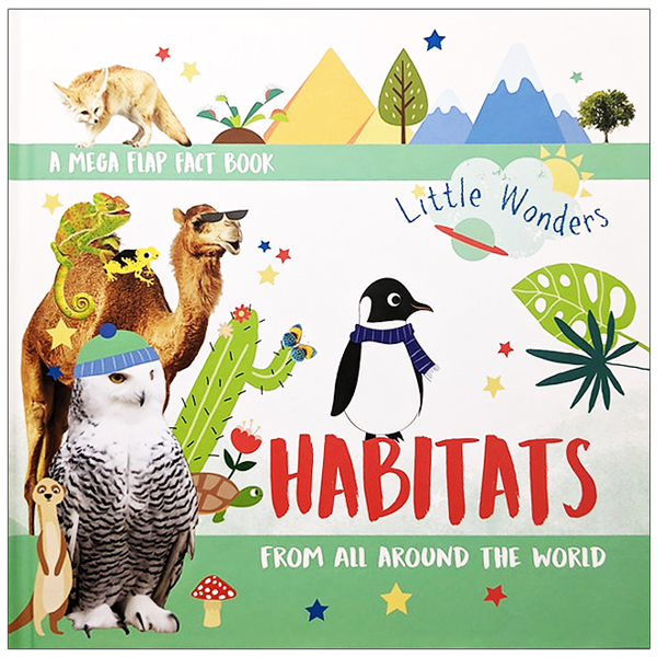 little wonders - habitats - multi-flap