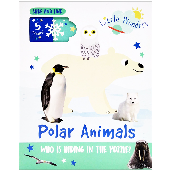 little wonders: polar animals - 5 puzzles