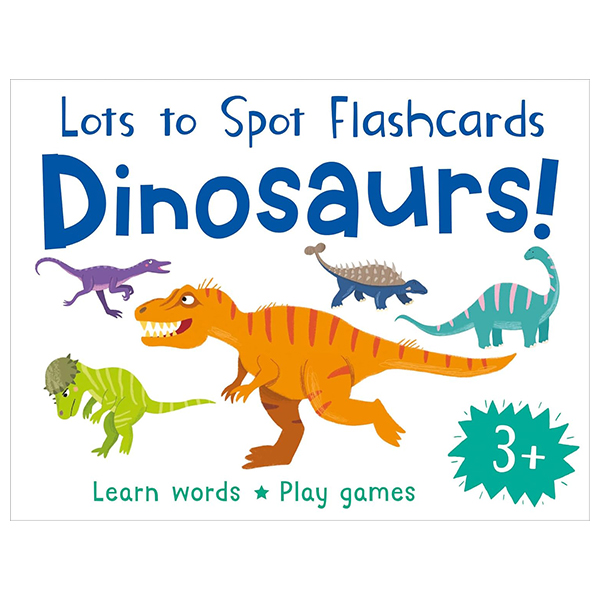 lots to spot flashcards - dinosaurs!