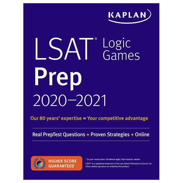 lsat logic games prep 2020-2021 : real preptest questions + proven strategies + online