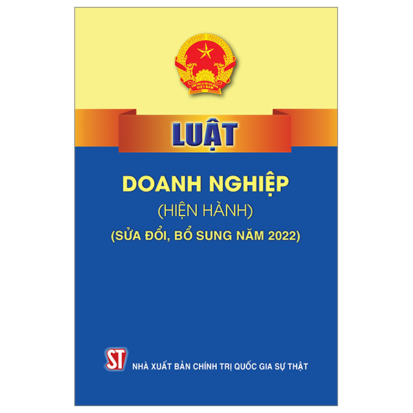 luật doanh nghiệp (hiện hành) (sửa đổi, bổ sung năm 2022)